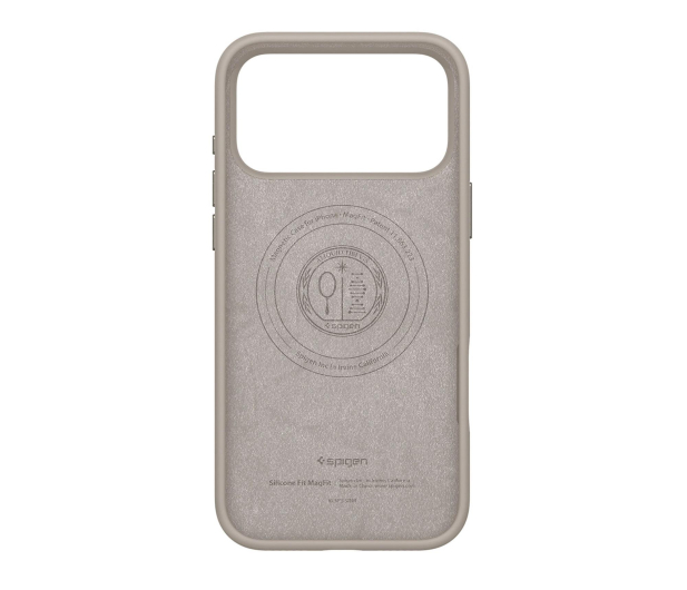 Spigen Silicone Fit Mag Magsafe do Iphone 17 Pro Stone - 1359870 - zdjęcie 3